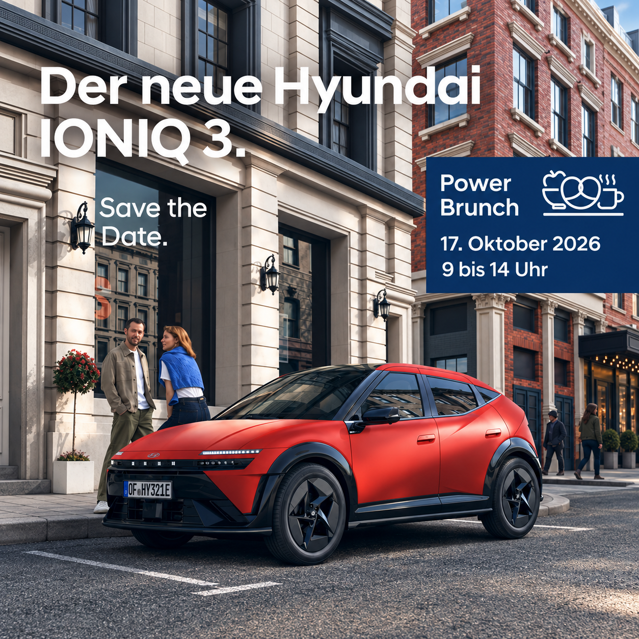 Hyundai IONIQ 3 Power Brunch - Premiere trifft Genuss!